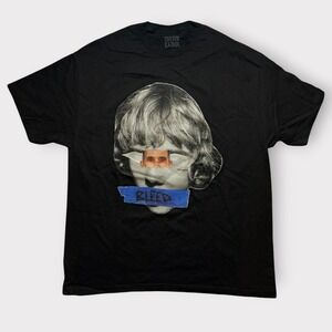 The Kid LAROI Bleed Graphic T-Shirt Black Mens XL Short‎ Sleeve Rap Tee Cotton
